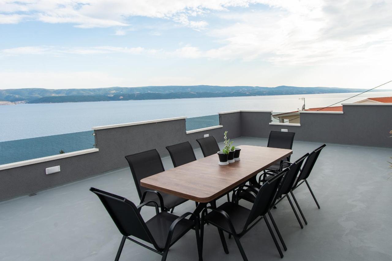 Exclusive Villa Almissa With Swimming Pool And Sea View 로크바 로고즈니차 외부 사진